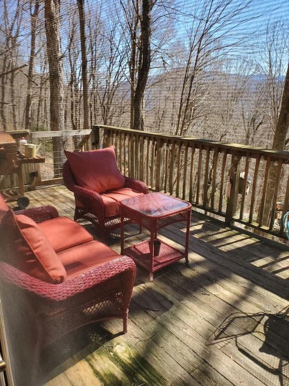 Vila Treehouse Cathedral In Blue Ridge Mountains, Nc Burnsville Exteriér fotografie