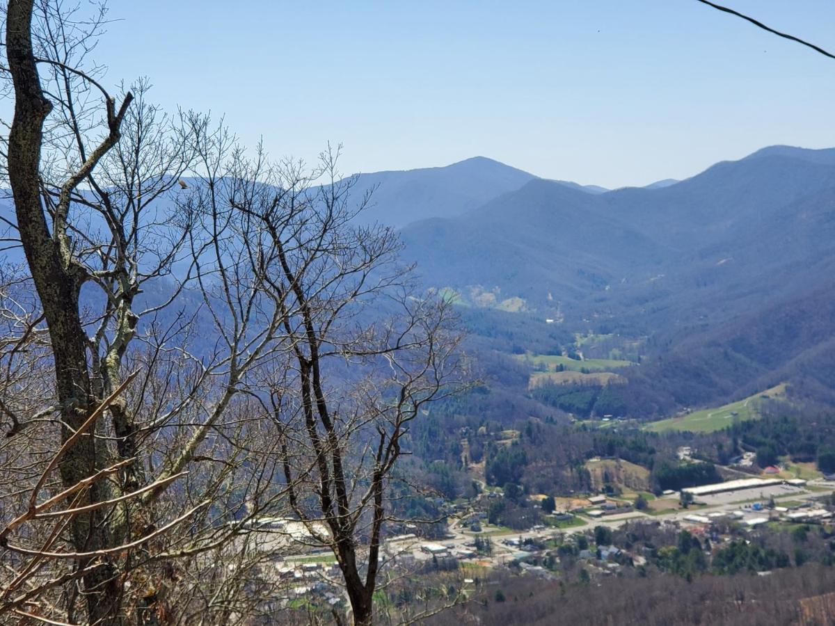 Vila Treehouse Cathedral In Blue Ridge Mountains, Nc Burnsville Exteriér fotografie
