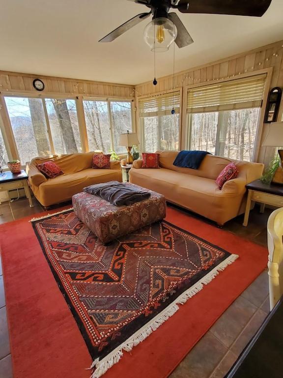 Vila Treehouse Cathedral In Blue Ridge Mountains, Nc Burnsville Exteriér fotografie