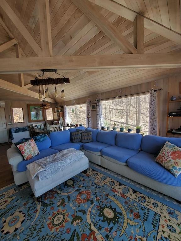 Vila Treehouse Cathedral In Blue Ridge Mountains, Nc Burnsville Exteriér fotografie